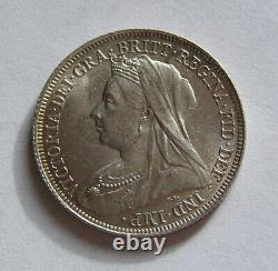 Grande-bretagne Silver Shilling 1900 Reine Victoria