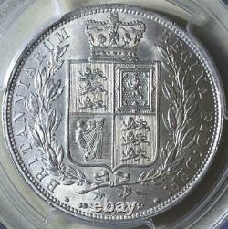 Grande-bretagne Victoria Young Head Silver Coin 1883 Pcgs Ms 62 Livraison Gratuite8467n