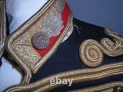 Kings Troop Rha Vintage Ceremonial Tunic Kings Crown Boutons En Laiton