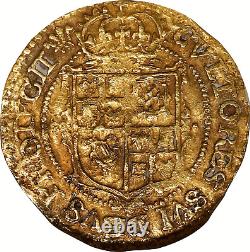 Nd (1630-1631) Grande-bretagne Charles I Gold Crown London Mintmmplume Ngc F-15
