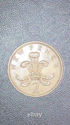 Nouvelle pièce de monnaie de 1971 de la Reine Elizabeth II en excellent état