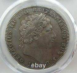 Pcgs Ms61 Grande-bretagne Royaume-uni 1819 King George III Silver Coin 1 Couronne