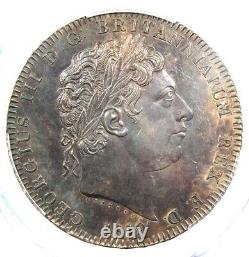 Pièce de couronne George III de Grande-Bretagne, Angleterre, 1819, certifiée PCGS détail non circulée UNC MS.