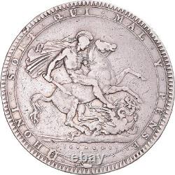 Piece de monnaie, Grande-Bretagne, George III, Couronne, 1820, Londres, TB, Argent, KM