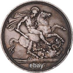 Pièce de monnaie, Grande-Bretagne, Victoria, Couronne, 1887, EF, Argent, KM765