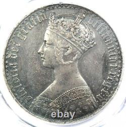 Preuve de la couronne gothique de la reine Victoria du Royaume-Uni d'Angleterre de 1847, PCGS Proof XF détails