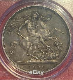 U. K. Grande-bretagne 1899 Couronne Pcgss Coin