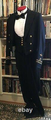 Ww2 Royal Navy Lt. Uniforme Pilot's Mess Dress Avec Croissance Et Vêtements D'or